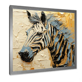 Black Yellow Zebra This - White Zebra Wall Art