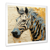 Black Yellow Zebra This - White Zebra Wall Art