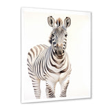 Zebra Watercolor Zebra This - Zebra Framed Canvas Art