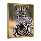 Zebra Patterns In - Zebra Living Room Wall Art