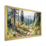 Little Road In Mountain Landscape X - Landscapes Canvas Wall Art