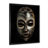 Ethnical Traditional African Mask IV - People Canvas Wall Art