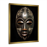 Ethnical Traditional African Mask V - People Canvas Wall Art