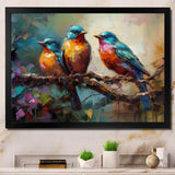 Feathered Elegance I - Animals Canvas Wall Art