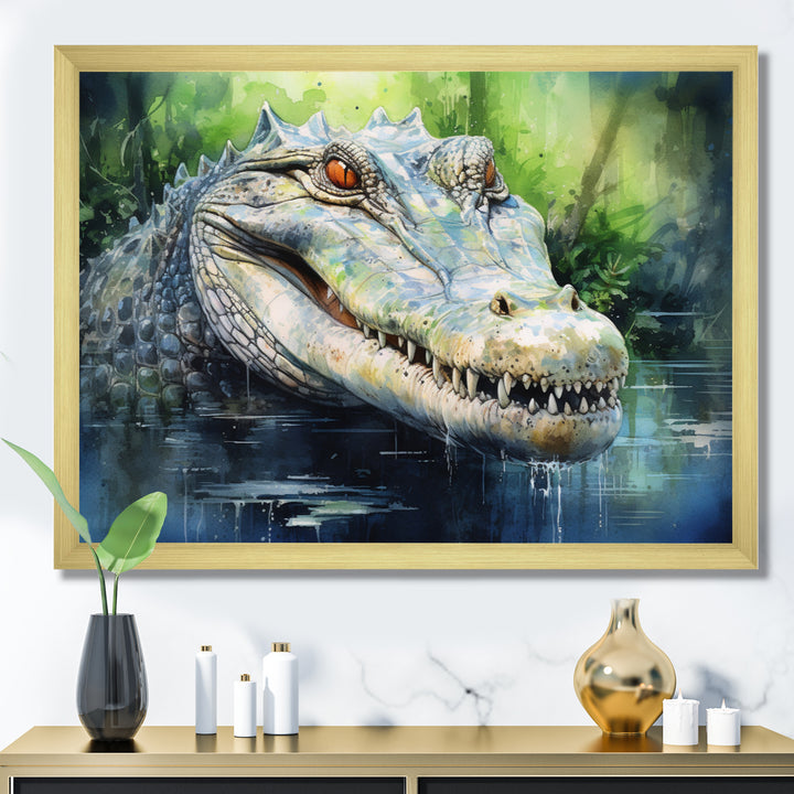 Majestic Crocs - Crocodile Wall Art Prints