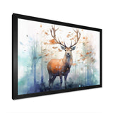 Woodland Wanderers - Animals Canvas Wall Art