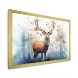 Woodland Wanderers - Animals Canvas Wall Art