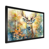 Deer Wonderers I - Animals Canvas Wall Art