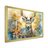 Deer Wonderers I - Animals Canvas Wall Art