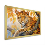 Leopard Grace I - Animals Canvas Wall Art