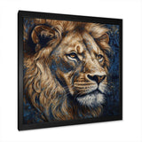 Majestic Lion III - Animals Canvas Wall Art