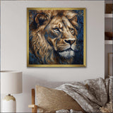 Majestic Lion III - Animals Canvas Wall Art