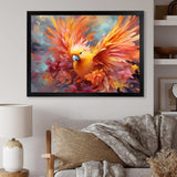 Tropical Parrot I - Animals Canvas Wall Art