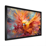 Tropical Parrot I - Animals Canvas Wall Art