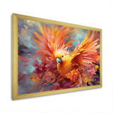 Tropical Parrot I - Animals Canvas Wall Art