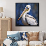 Majestic Pelican Seabird V - Animals Canvas Wall Art