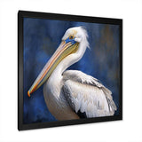 Majestic Pelican Seabird V - Animals Canvas Wall Art