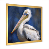 Majestic Pelican Seabird V - Animals Canvas Wall Art