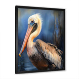 Majestic Pelican II - Animals Canvas Wall Art