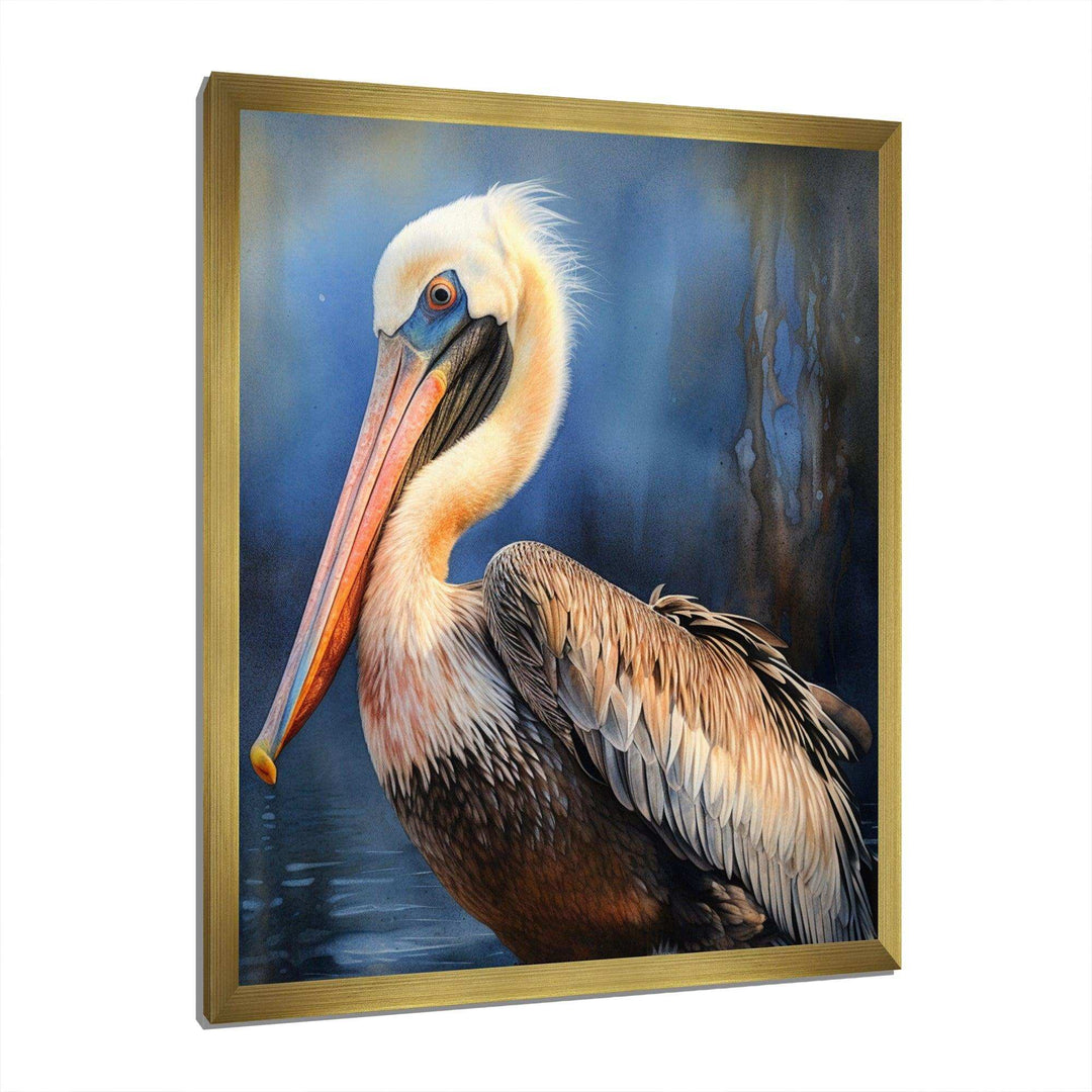 Majestic Pelican II - Animals Canvas Wall Art