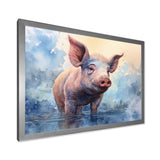 Sweet Piglets - Pig Canvas Wall Art