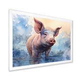 Sweet Piglets - Pig Canvas Wall Art