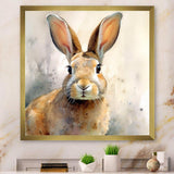 Sweet Rabbit II - Animals Canvas Wall Art