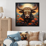 Buffalo At Sunrise - Buffalo Wall Decor