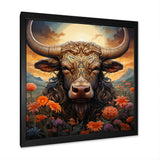 Buffalo At Sunrise - Buffalo Wall Decor