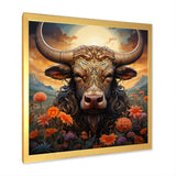 Buffalo At Sunrise - Buffalo Wall Decor
