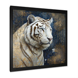 Majestic White Tiger - Tiger Wall Art Prints
