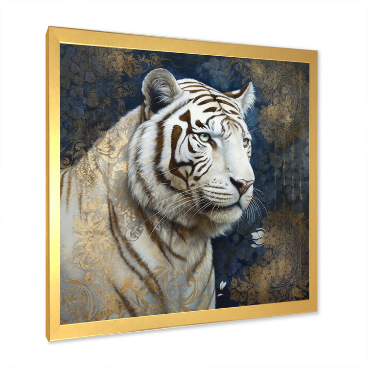 Majestic White Tiger - Tiger Wall Art Prints