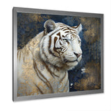 Majestic White Tiger - Tiger Wall Art Prints