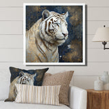 Majestic White Tiger - Tiger Wall Art Prints