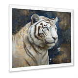 Majestic White Tiger - Tiger Wall Art Prints