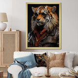 Stylish Tiger II - Animals Canvas Wall Art