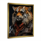 Stylish Tiger II - Animals Canvas Wall Art