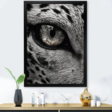 Fierce Tiger Eye - Tiger Framed Canvas Art