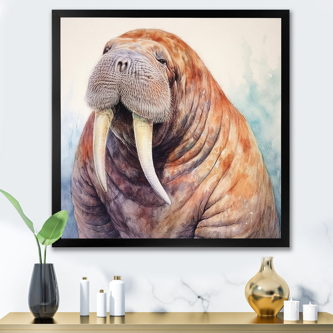 Wild Walrus - Walrus Bedroom Wall Art