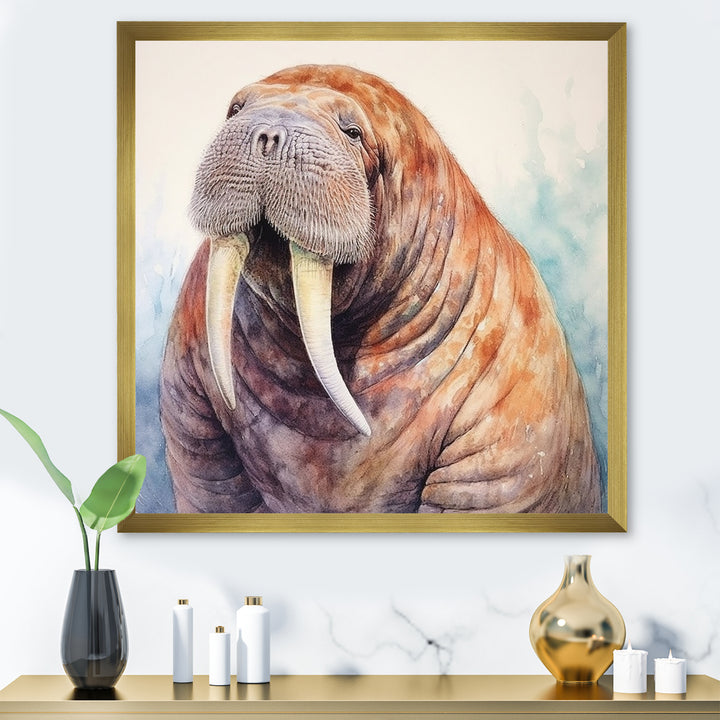 Wild Walrus - Walrus Bedroom Wall Art
