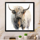 Wild Yak VI - Animals Canvas Wall Art