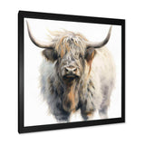 Wild Yak VI - Animals Canvas Wall Art