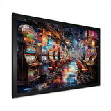 Casino Royale Slot Machine I - Fashion Canvas Wall Art