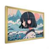 Female Anime Character IV - Fashion Canvas Wall Art