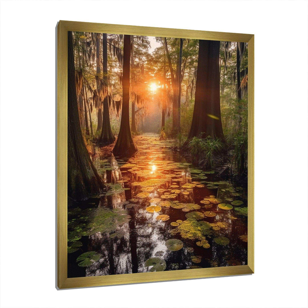 USA Georgia State II - Landscapes Canvas Wall Art