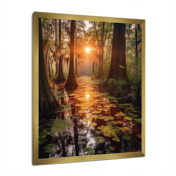 USA Georgia State II - Landscapes Canvas Wall Art