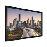 Houston Texas Skyline - Landscapes Canvas Wall Art