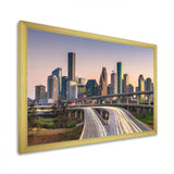 Houston Texas Skyline - Landscapes Canvas Wall Art