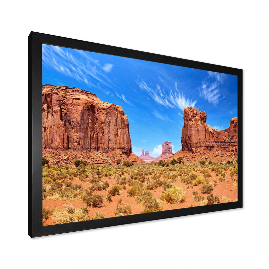 Arizona Sonoran Serenade Desert I - Landscapes Canvas Wall Art