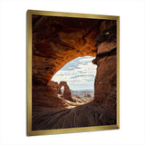 Arizona Canyon Arch National Park II - Landscapes Canvas Wall Art